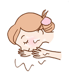 やさしく洗顔　Face is easily washed